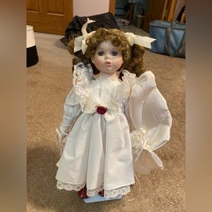 Porcelain Doll. House of Lloyd Christmas Around the World